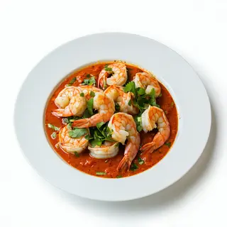 120 Curry Con Gambas