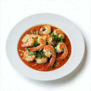 120 Curry Con Gambas