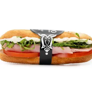 24. Prosciutto cotto, lattuga, pomodoro fresco e maionese