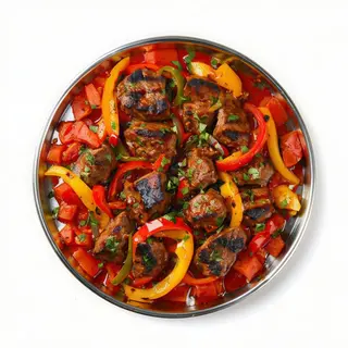 Lamb Tikka Kadai