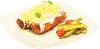 Pohovane palačinke sa piletinom i sirom 280 gr