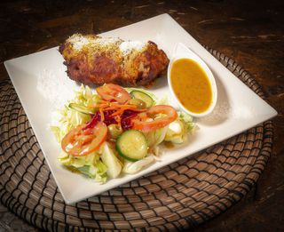 Pollo Relleno De Coco