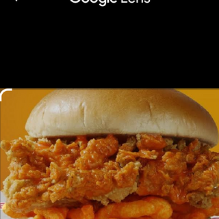 Hamburguesa CHICKEN CRUNCH (solo con pollo)