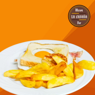 Sándwich mixto con huevo