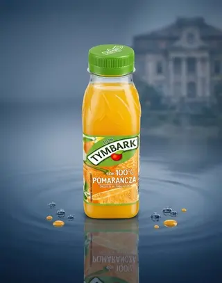 Sok Tymbark pomarańczowy  300 ml z kaucją