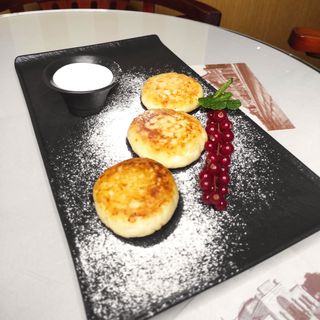 Сирники домашні  з сметаною