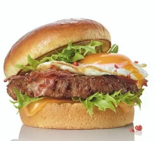 Kid menu hamburger
