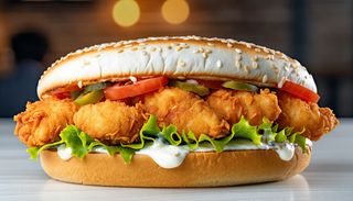 Sandwich crispy picant