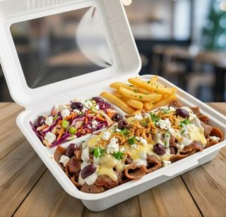 Kebab Talerz Moon Super Mega