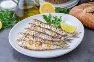 Tapa de sardinas a la plancha