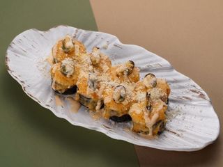 Запечений з мідіями