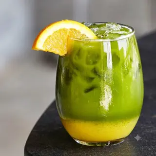 Matcha con Naranja