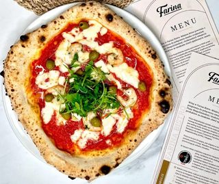 Pizza Gamberi i Czosnek