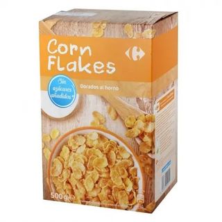 Cereales Maíz S. Azúcar Añadido Corn Flakes Carrefour 500 G