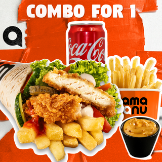 Combo pentru 1 persoana (Șnițel)