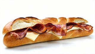 Panino con bacon
