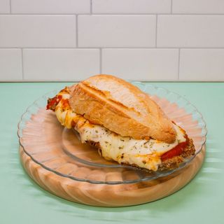 Bocata de milanesa de ternera