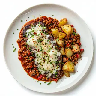 CARNE TAMPIQUENA CON QUESO