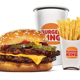 Double Cheeseburger Menu