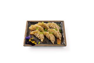 Gyoza di maiale alla piastra