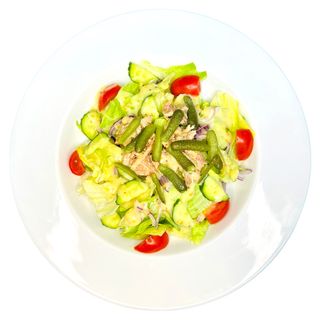 Салат з тунцем з гірчично-медовою заправкою, 265 г