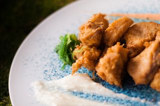 Merluza En Tacos A La Romana