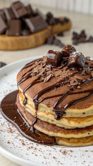 Pancake cioccolato bianco