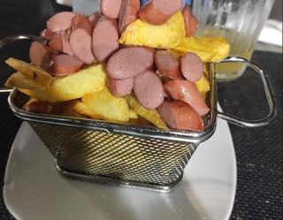 Patatas Con Frankfurt