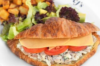 Chicken Salad-Filled Croissant Combo