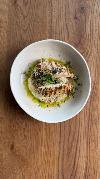 Ризото з куркою та білими грибами (350г)