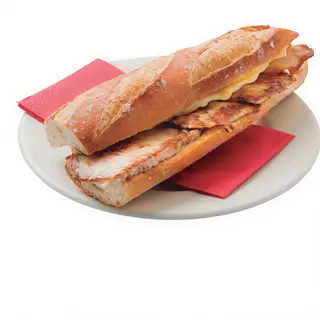 Bocadillo De Lomo A La Plancha
