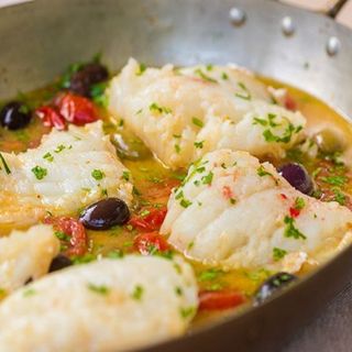 Filetti di merluzzo all'acqua pazza