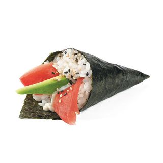 97. Temaki spicy maguro