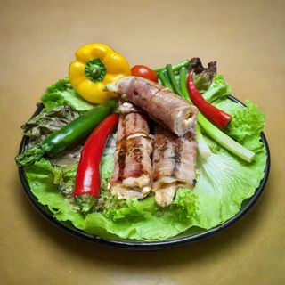 Piept Curcan Umplut Învelit în Bacon 0.5kg