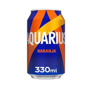 Aquarius de Naranja lata de 330ml