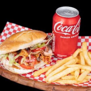 Menú ...Pita con patata y lata gratis