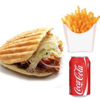 Menu  kebab de pollo