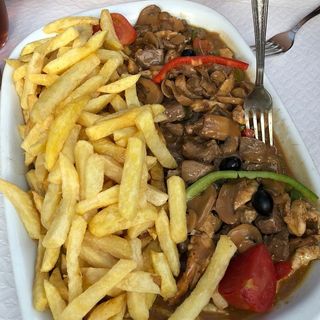 Picado Mediano Misto + 1 Garrafa de vinho Monte Velho 750ml