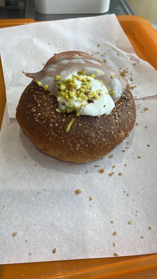 Mortadella, pistacchio, mozzarella e stracciatella