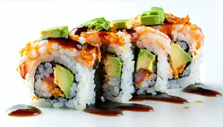 1. Dragon roll - 8 pezzi