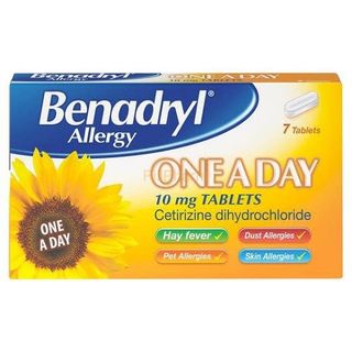 Benadryl Allergy One A Day 10Mg Tablets 7`S