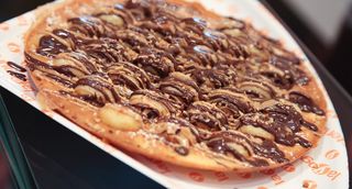 Bubble waffle al piatto