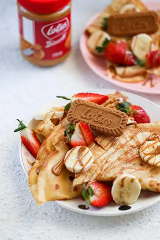 Crêpe lotus
