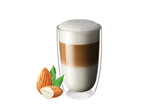Лате з мигдалевим молоком