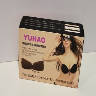 Sujetador Invisible Negro