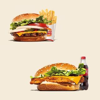 Combo Solo Whopper Jr + Chicken Burger + 1 Frites+ 1 Boisson