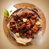Fried Chicken With Green Chilli And Red Chilli