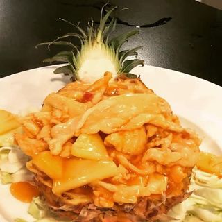 53. Pollo Con Piña