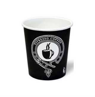 Բաժակներ թղթե, փոքր մեկանգամյա օգտագործման «Espresso Coffee» 6հատ