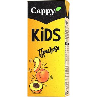 Cappy kids праскова (200мл)